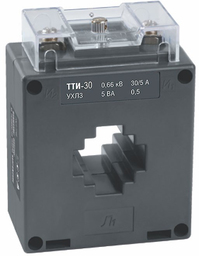 Трансформатор тока ТТИ-30 200/5А 5ВА без шины, класс точности 0,5